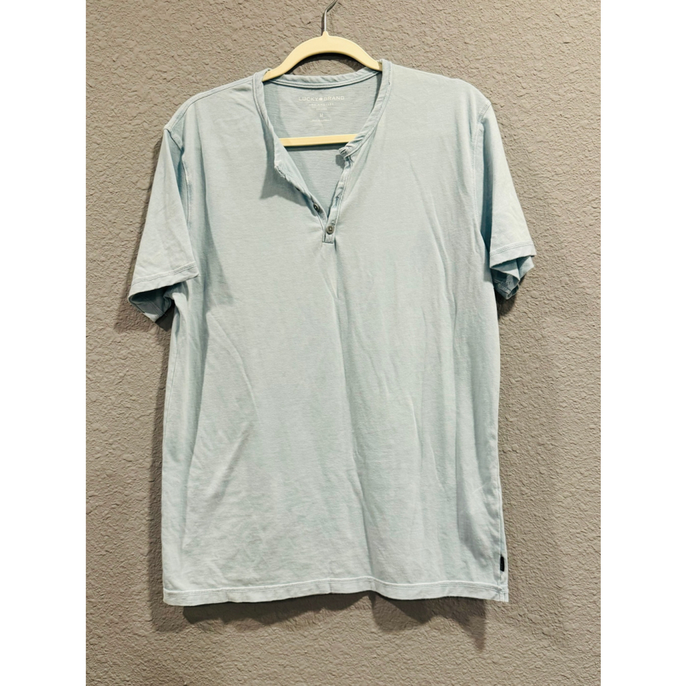 Men's Lucky Brand T-Shirt, Light Blue, Size M